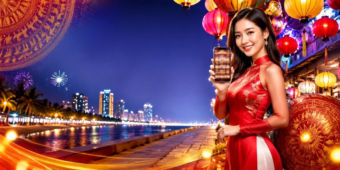 Người dùng trải nghiệm casino trên điện thoại tại chợ đêm Nha Trang